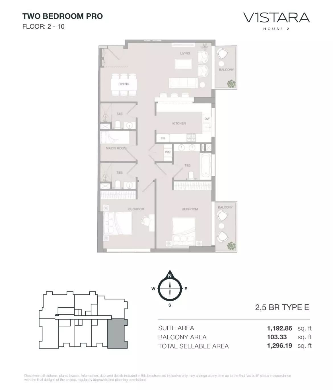 Unit floor plan image