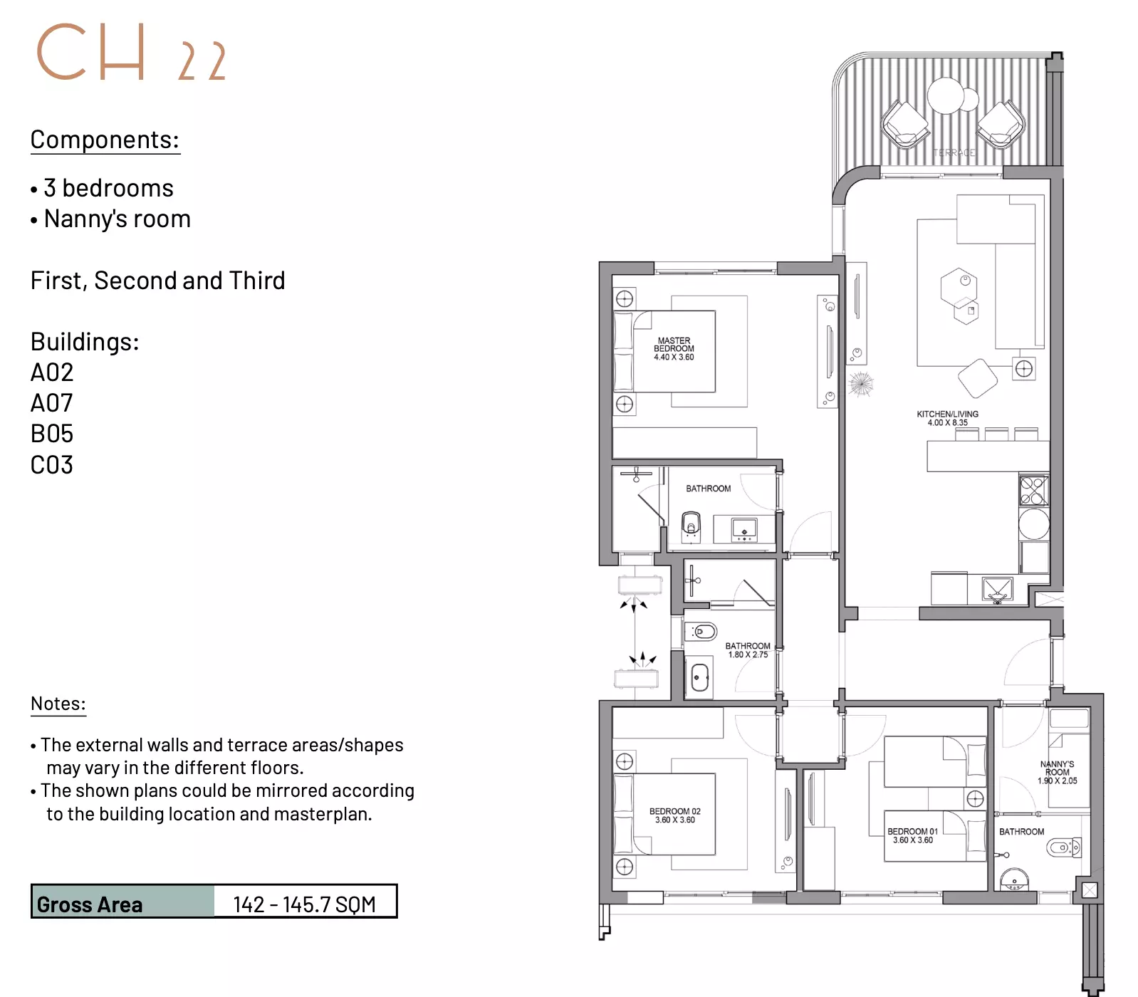 Unit floor plan image