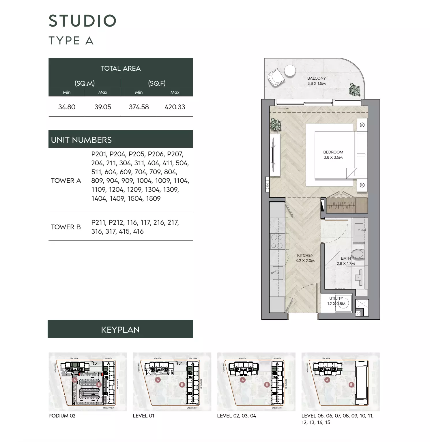 Unit floor plan image