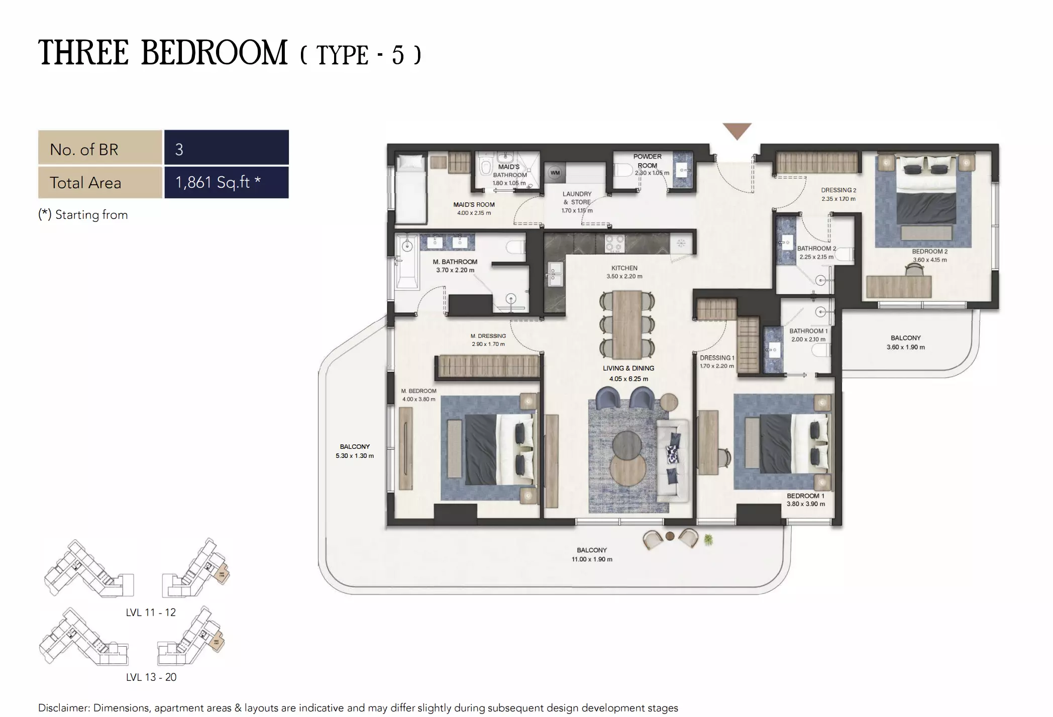 Unit floor plan image