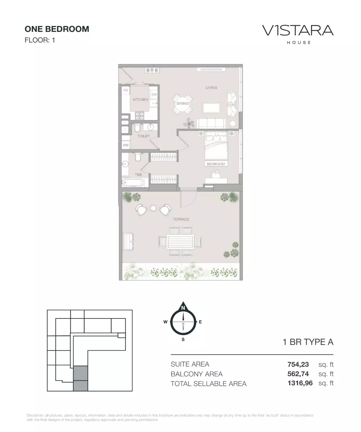 Unit floor plan image
