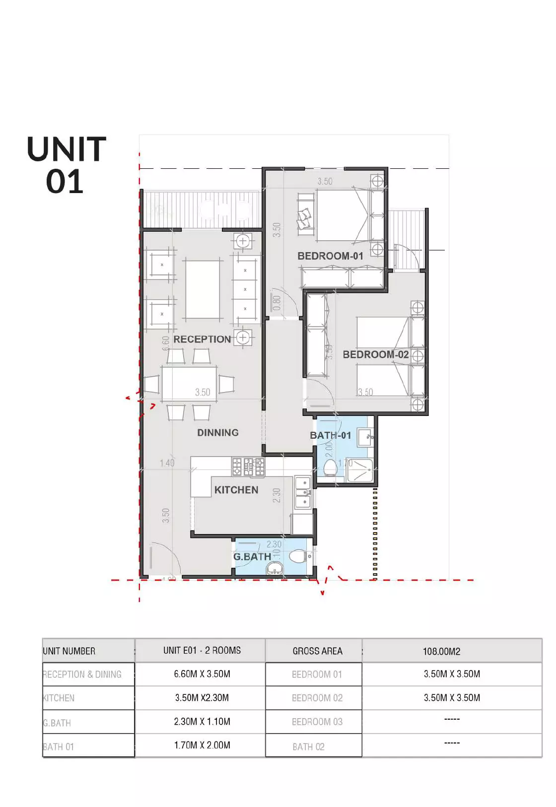 Unit floor plan image