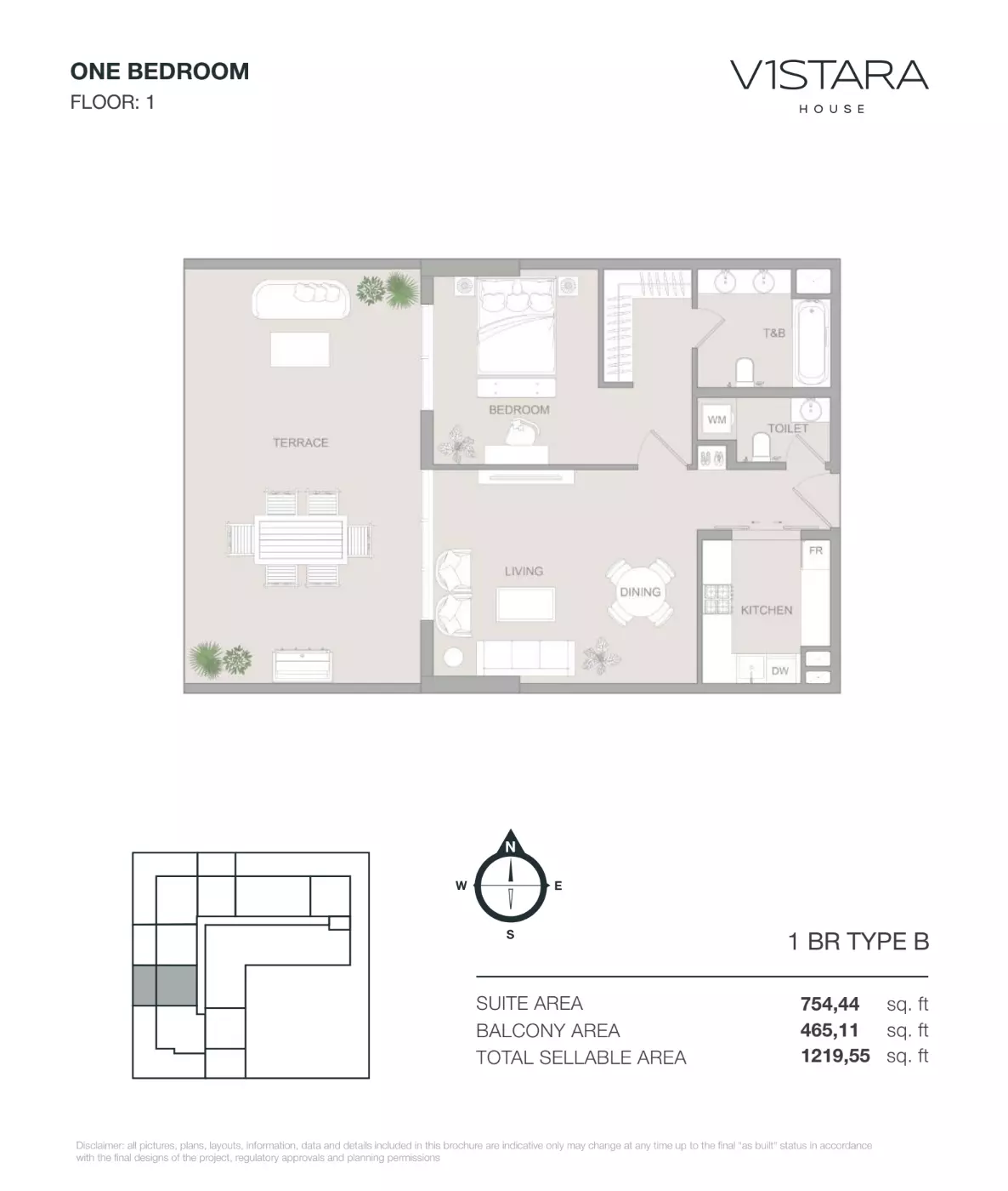 Unit floor plan image