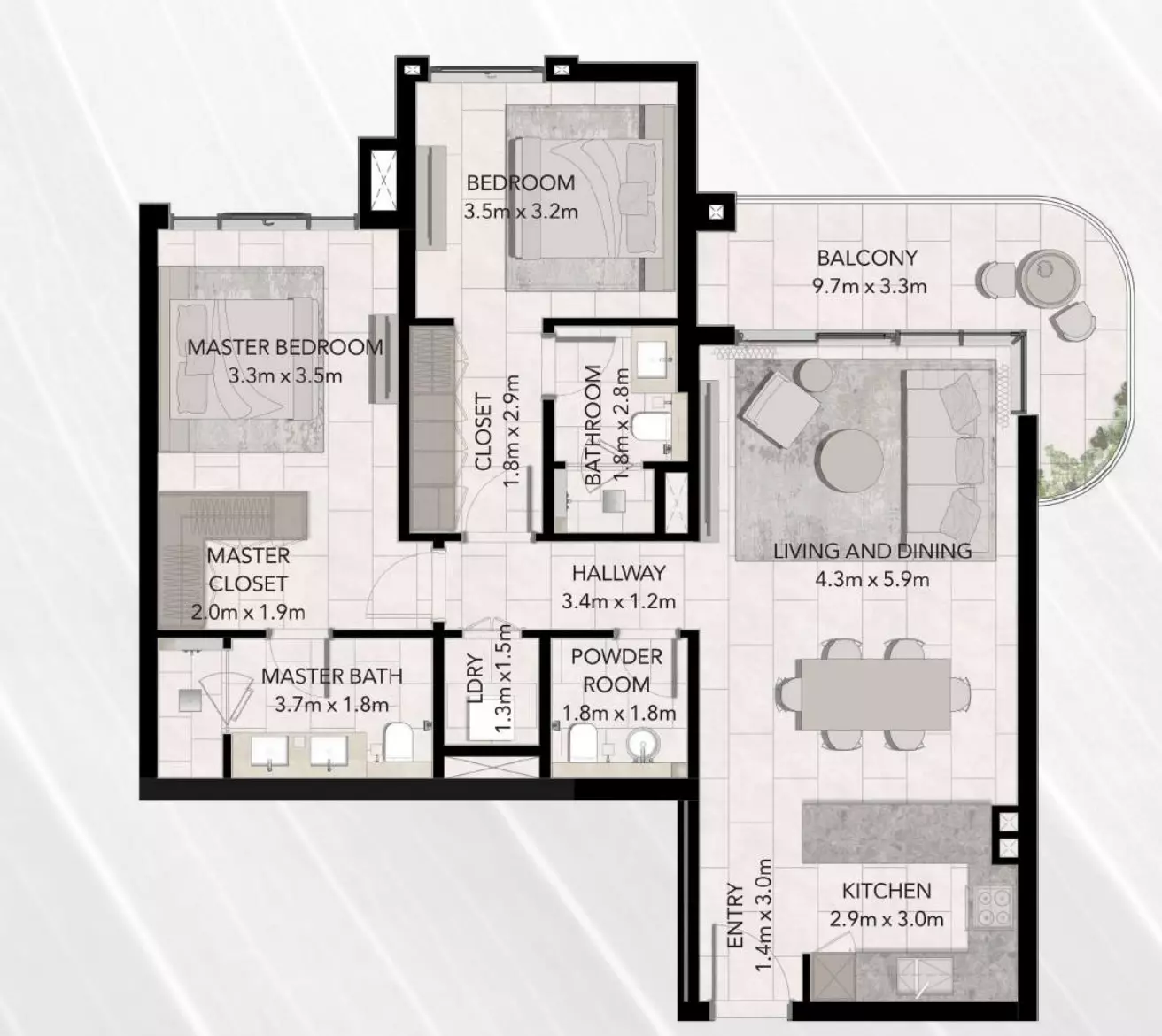 صورة مخطط ارضية الوحدة