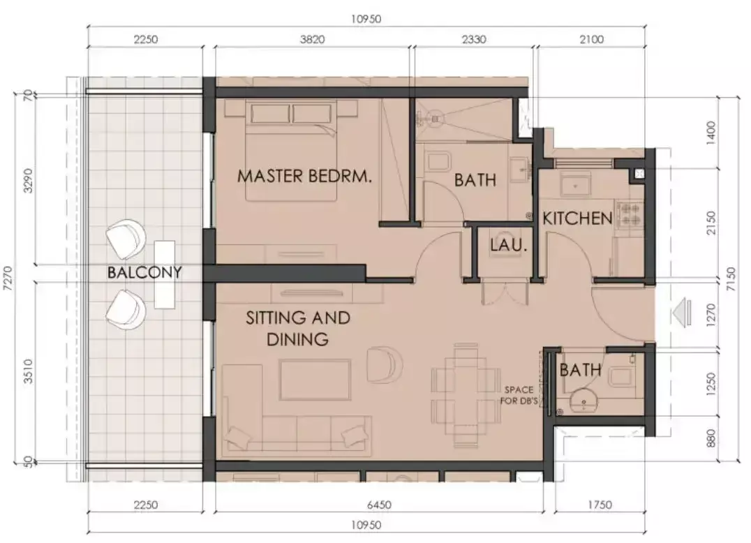 Unit floor plan image