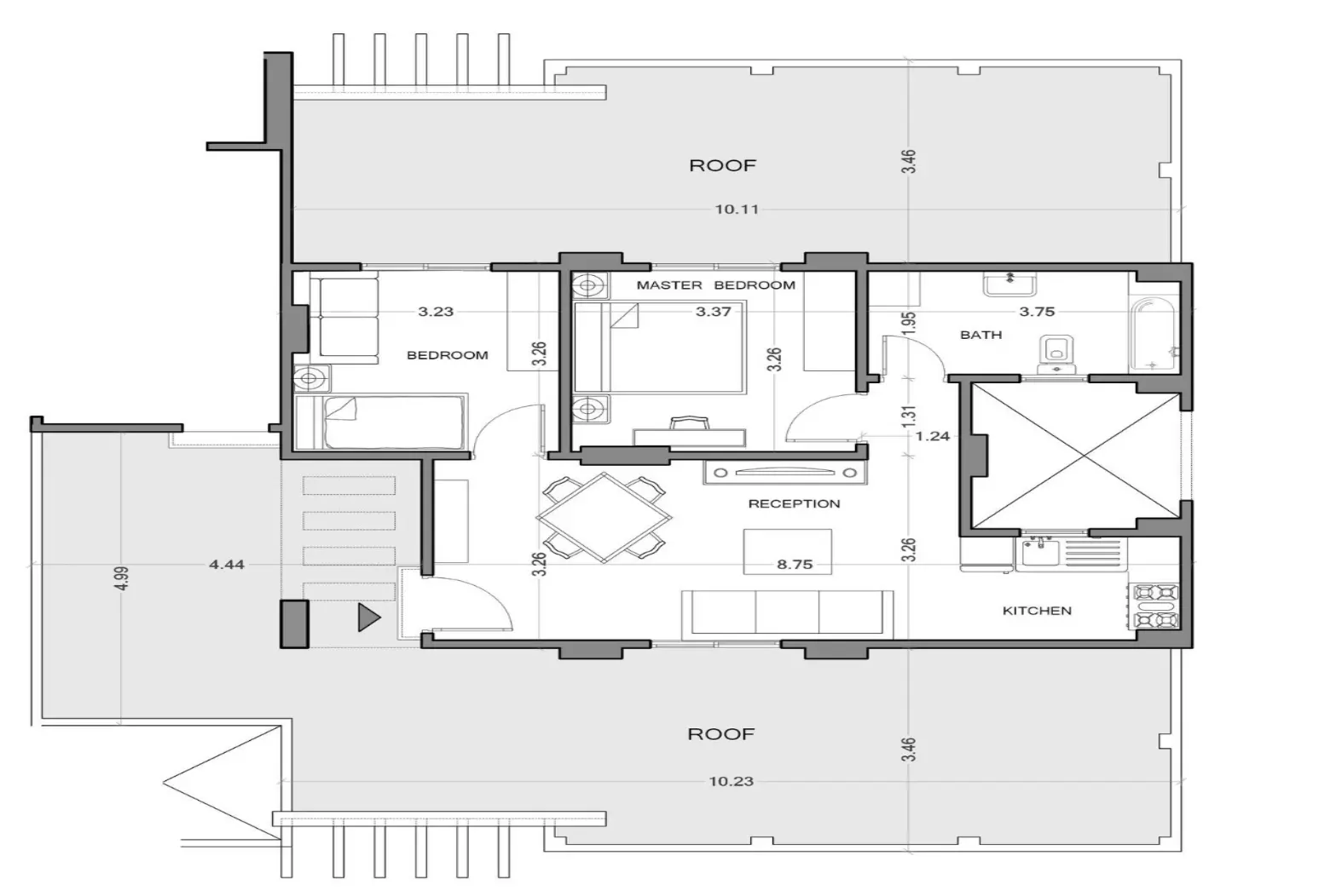 Unit floor plan image