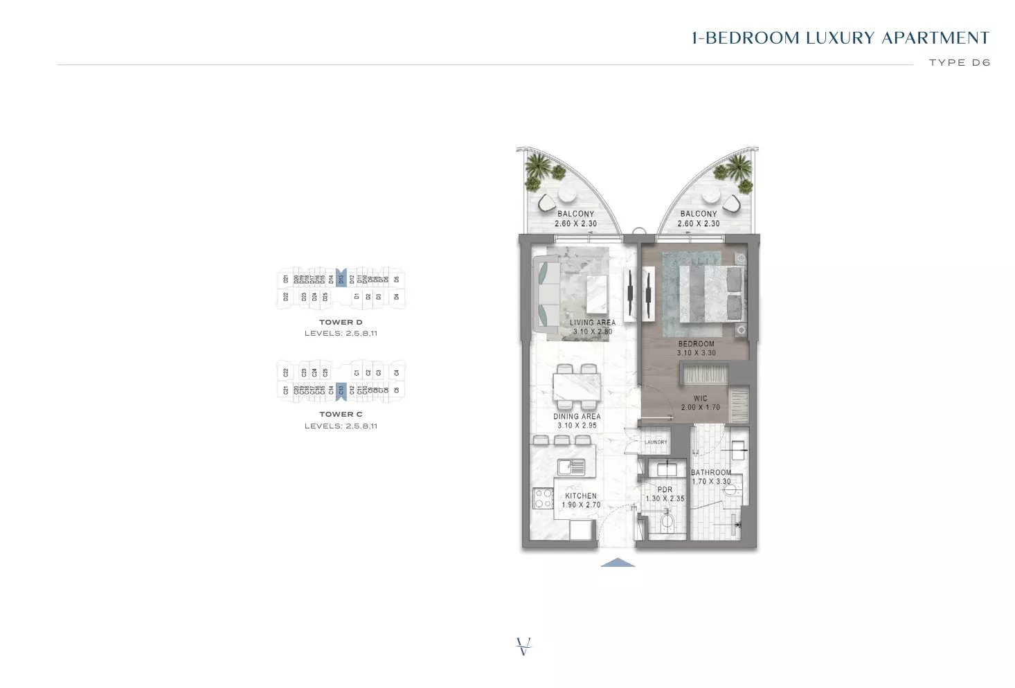 Unit floor plan image