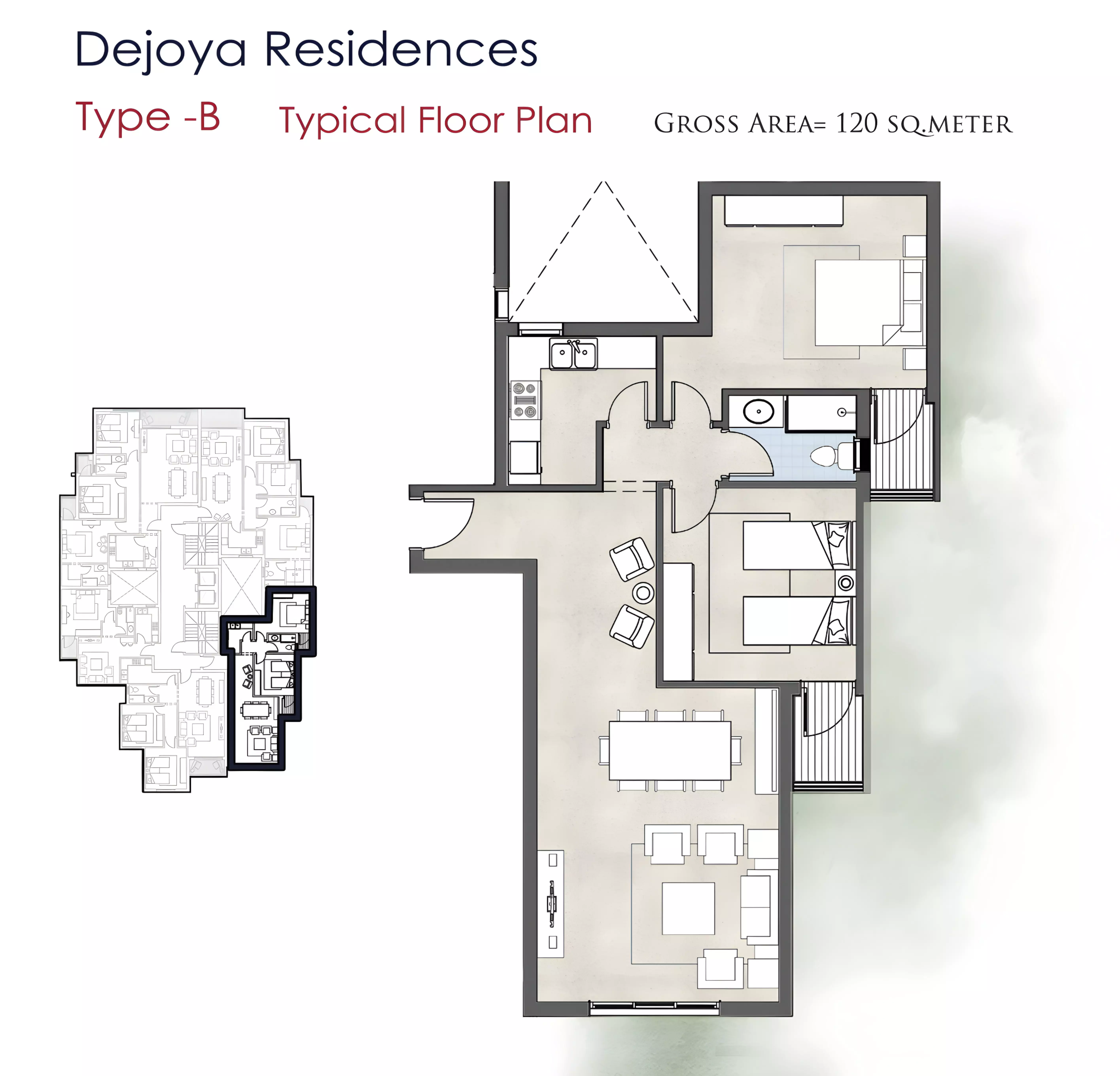 Unit floor plan image