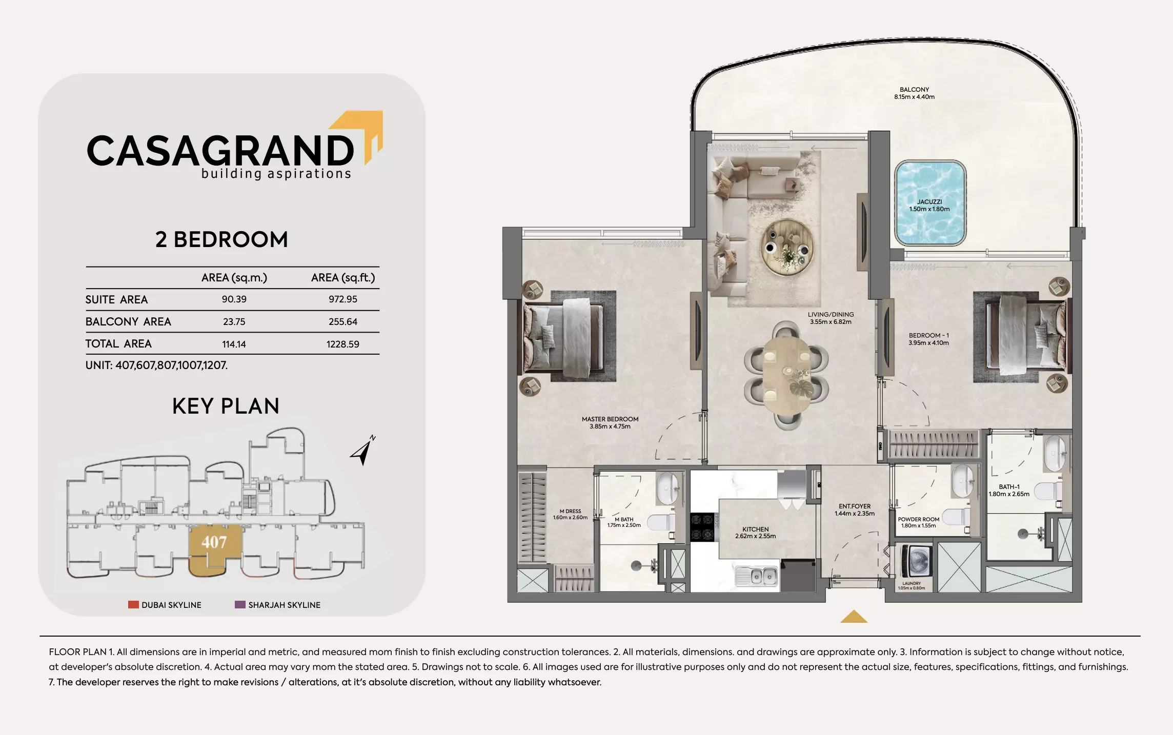 Unit floor plan image