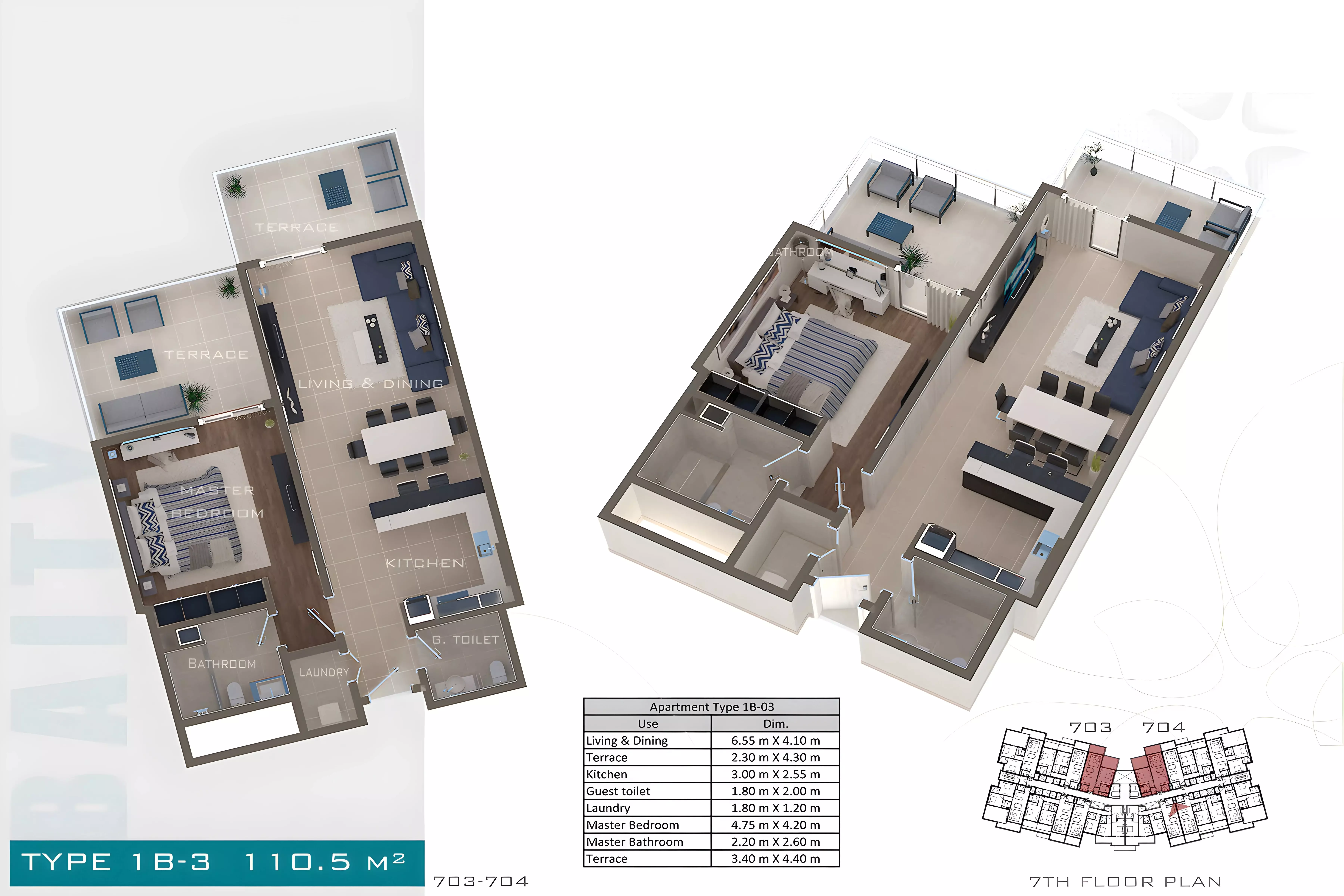 Unit floor plan image