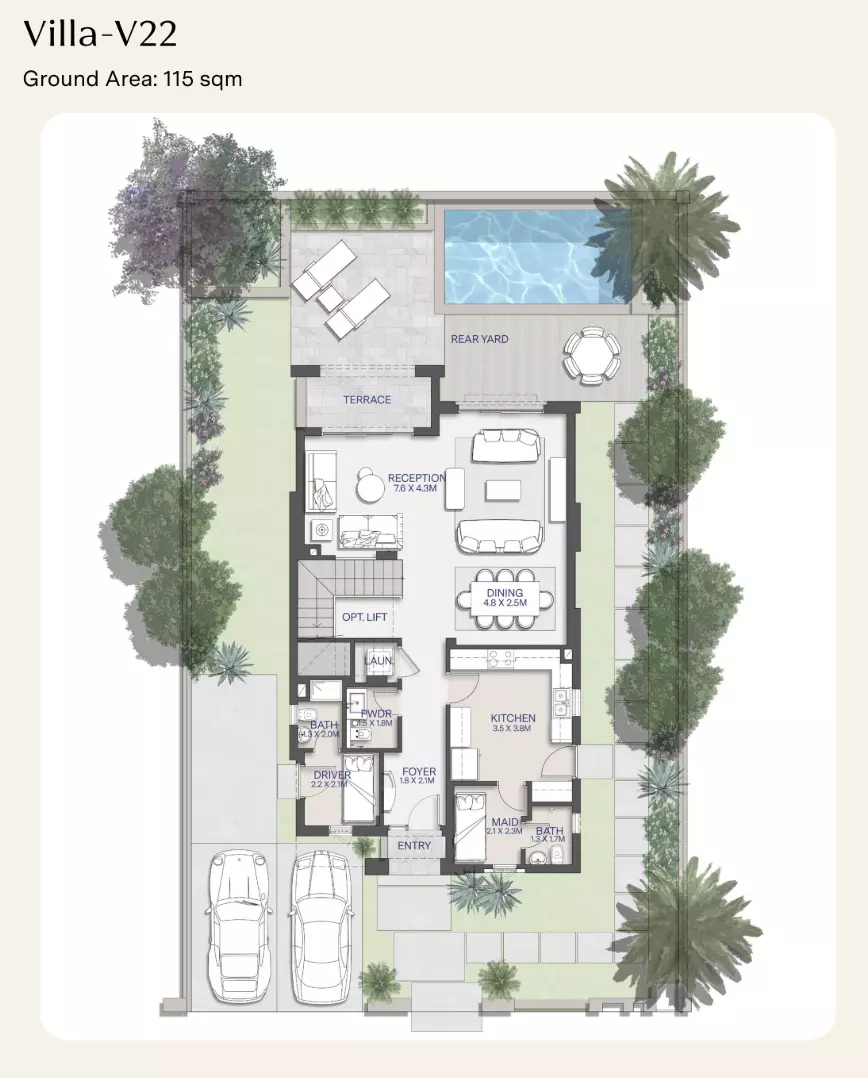 Unit floor plan image