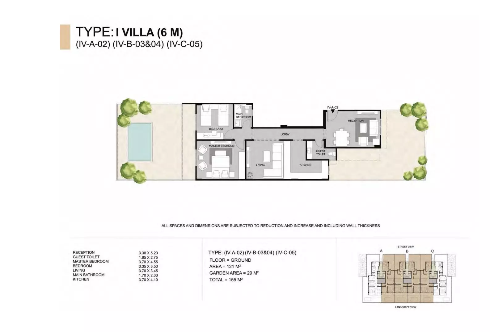 صورة مخطط ارضية الوحدة