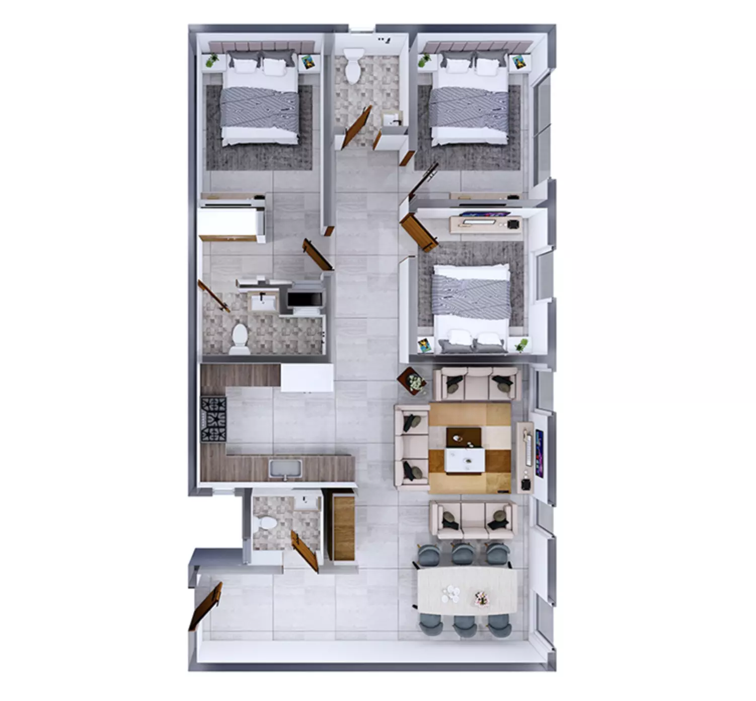 Unit floor plan image