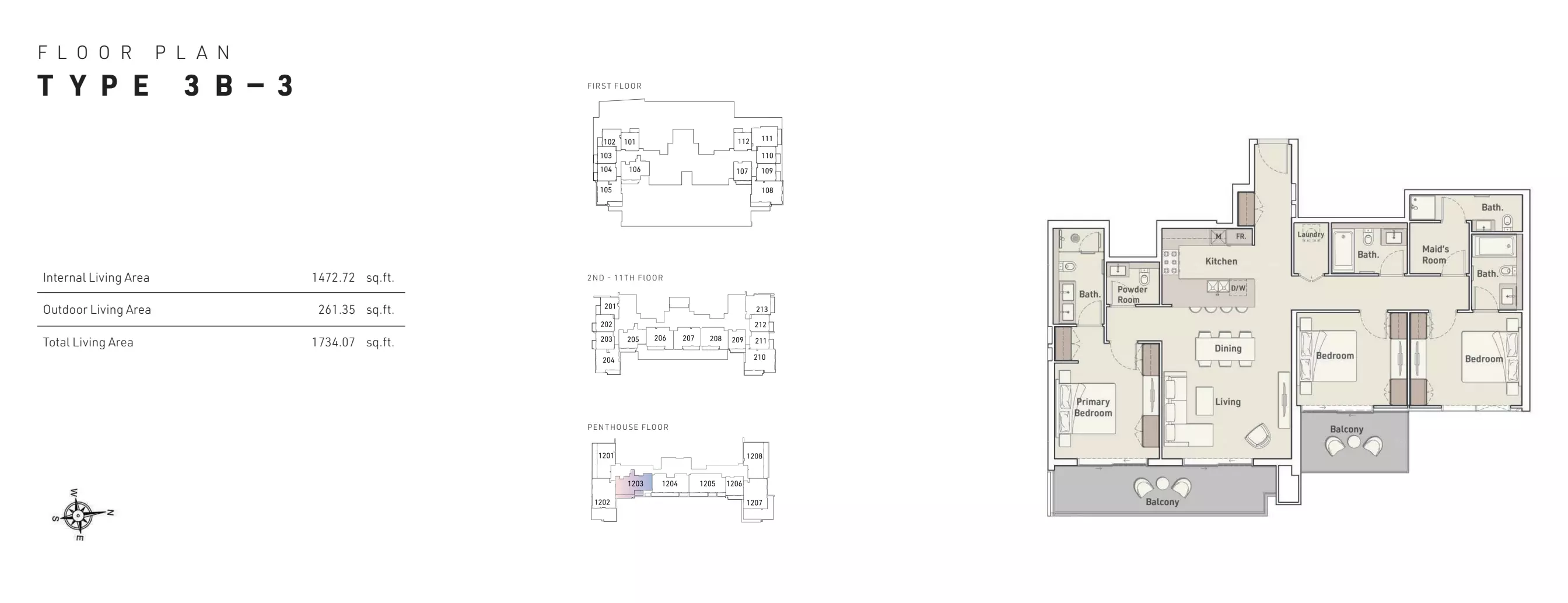Unit floor plan image