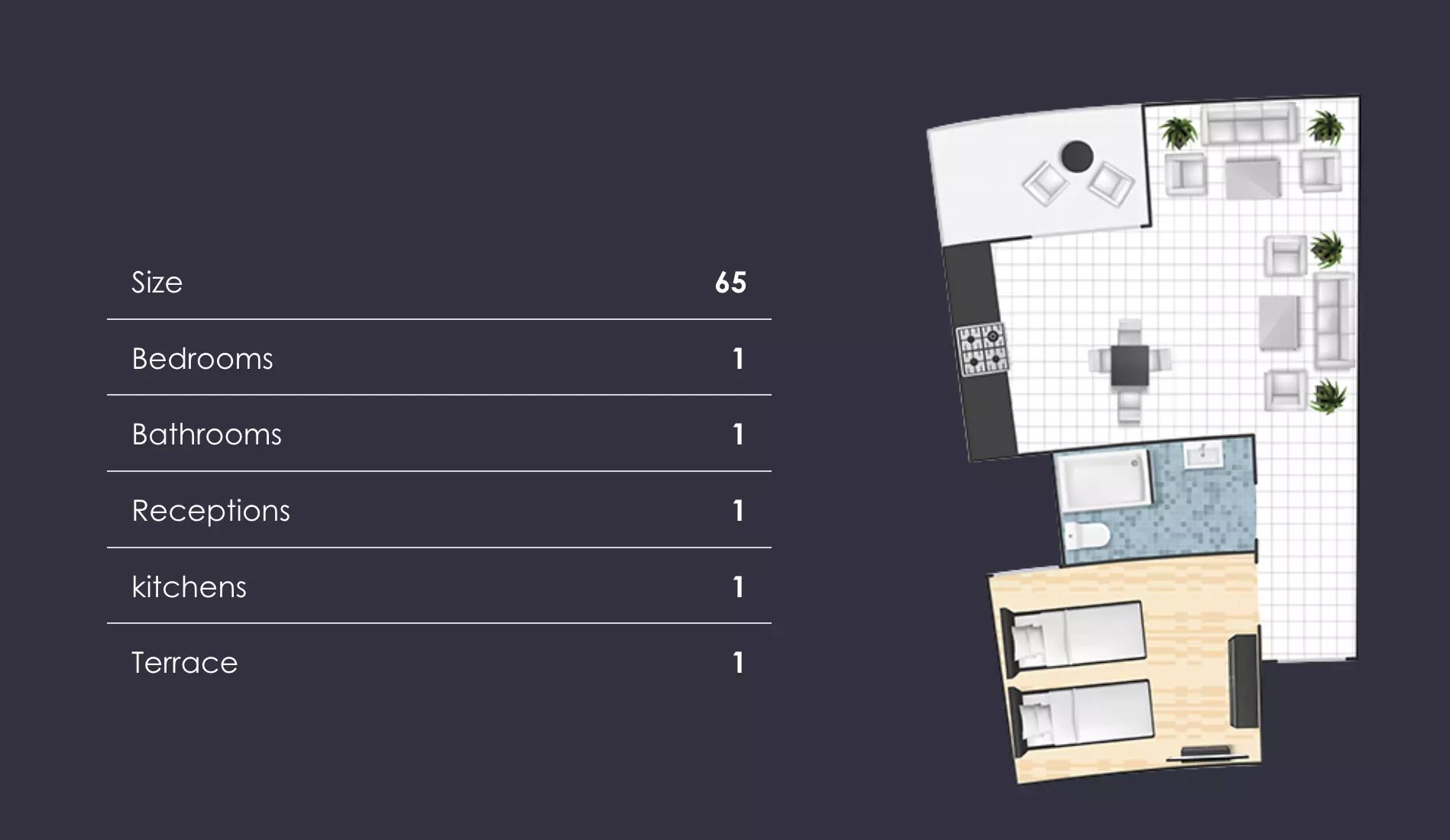 Unit floor plan image