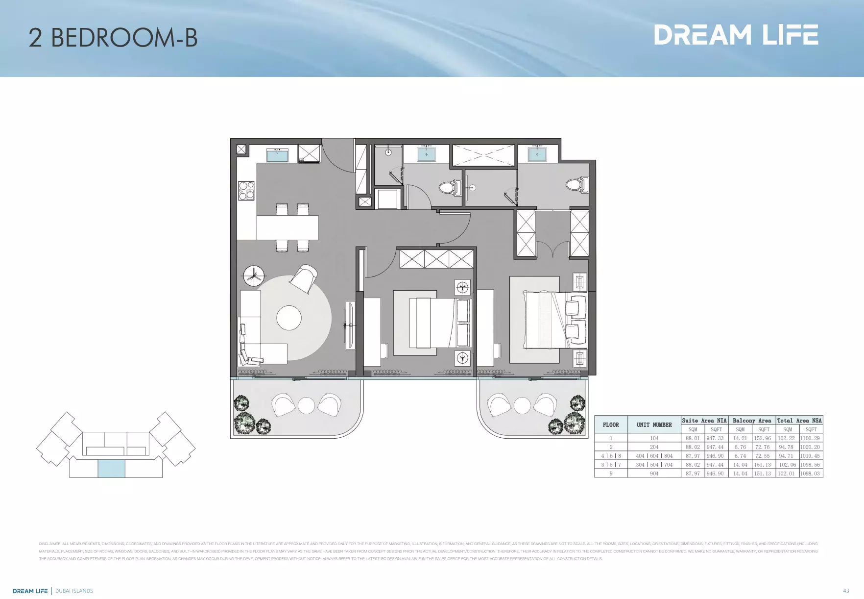 Unit floor plan image