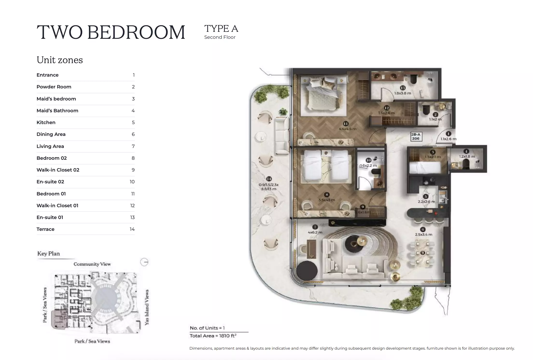 Unit floor plan image