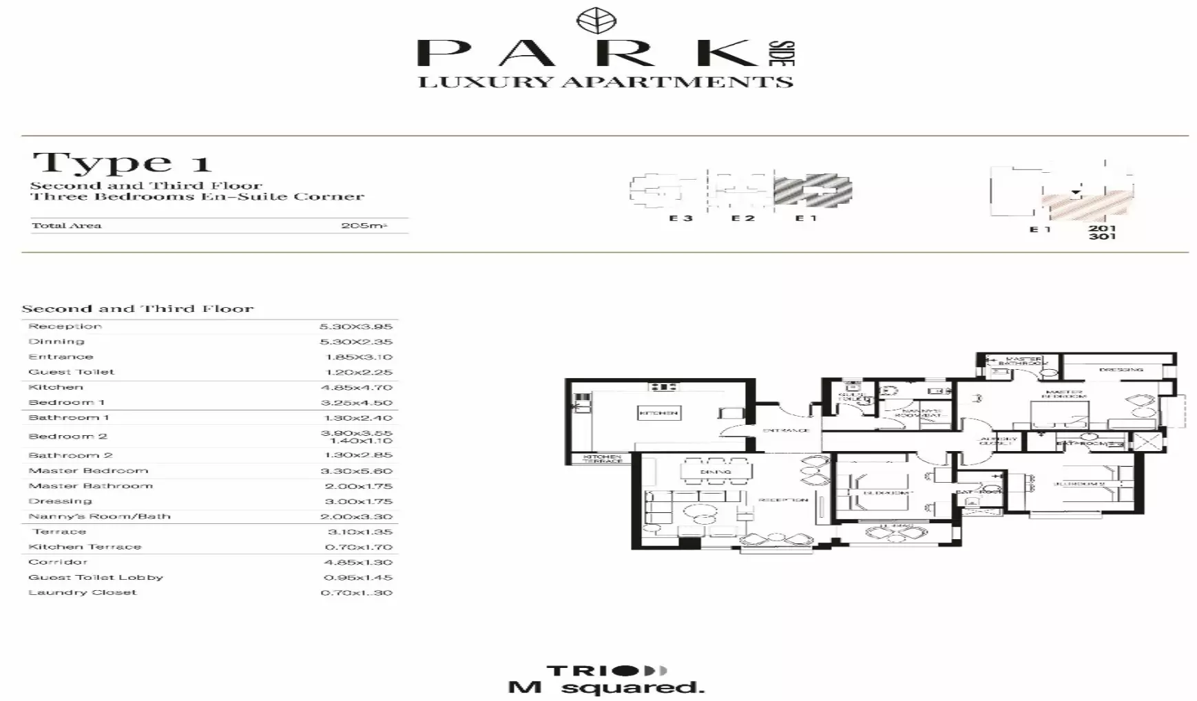 Unit floor plan image