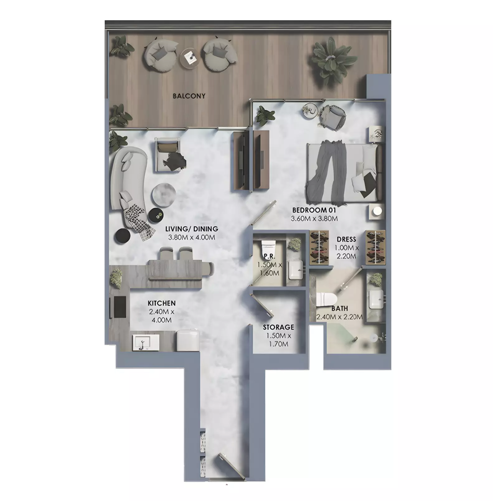 Unit floor plan image