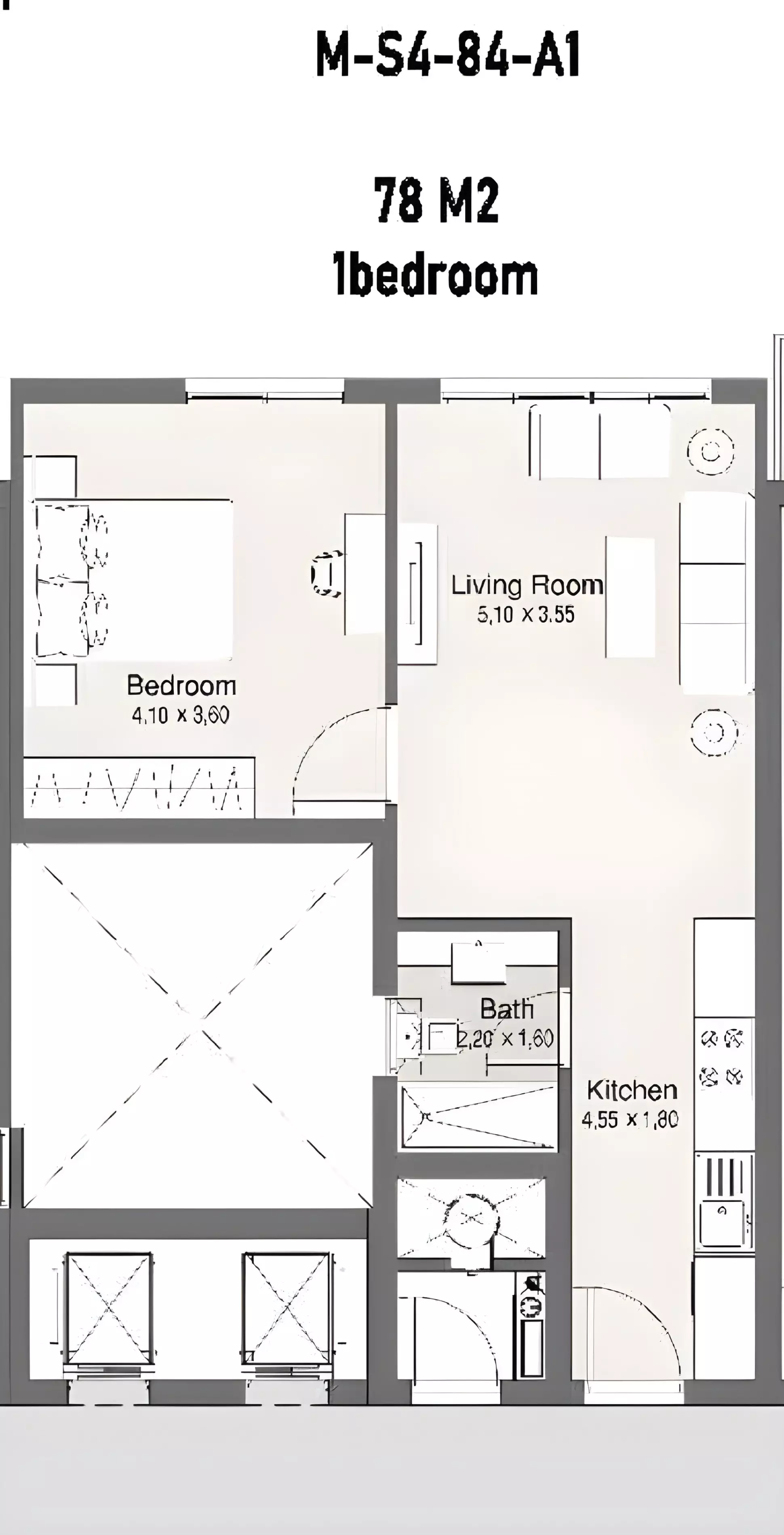 Unit floor plan image