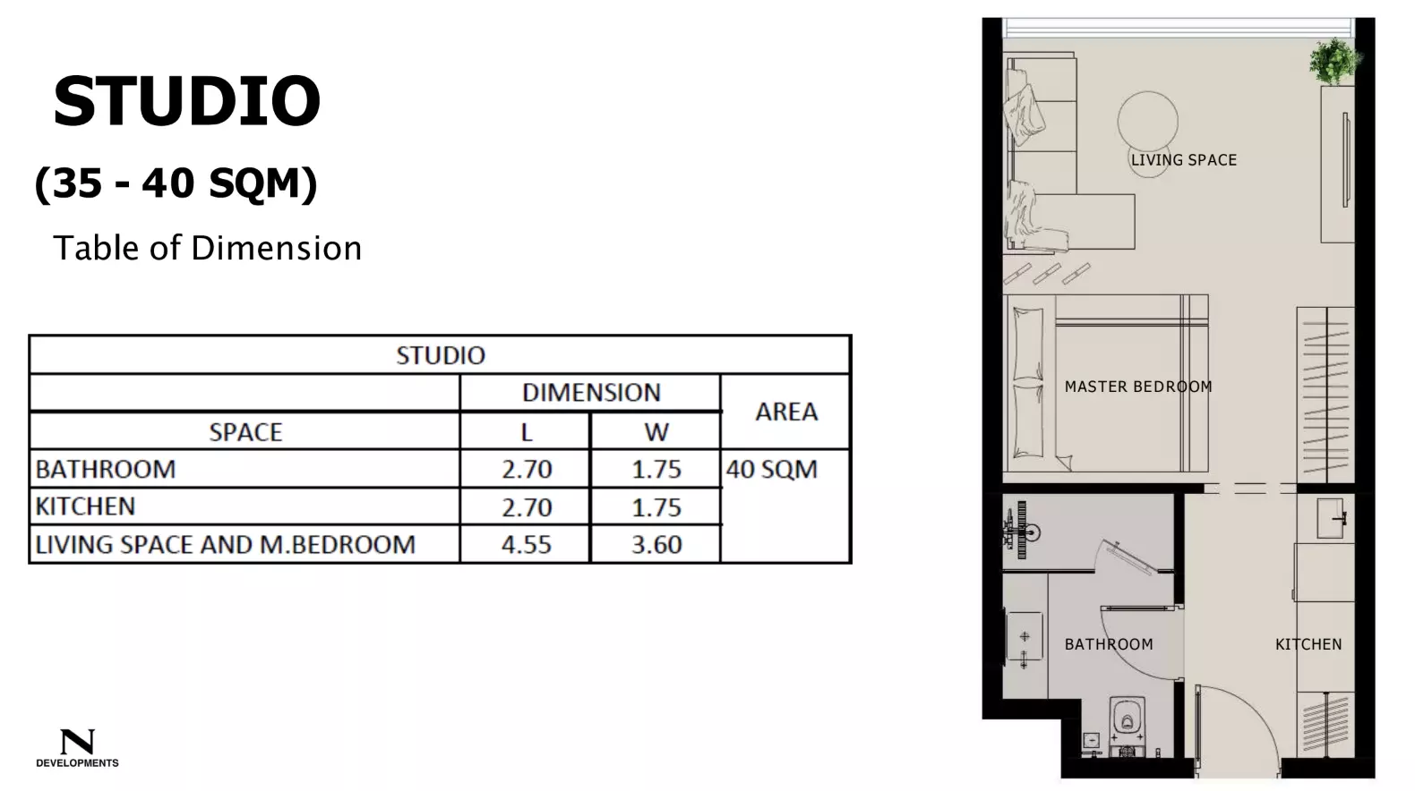 Unit floor plan image