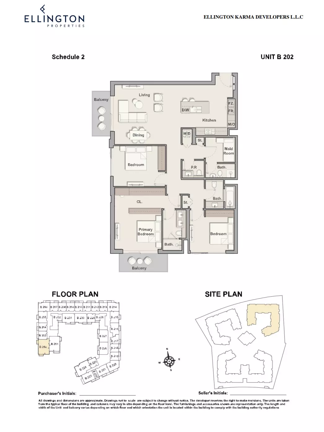Belgravia Gardens Type B202 | Building 2, 3 beds