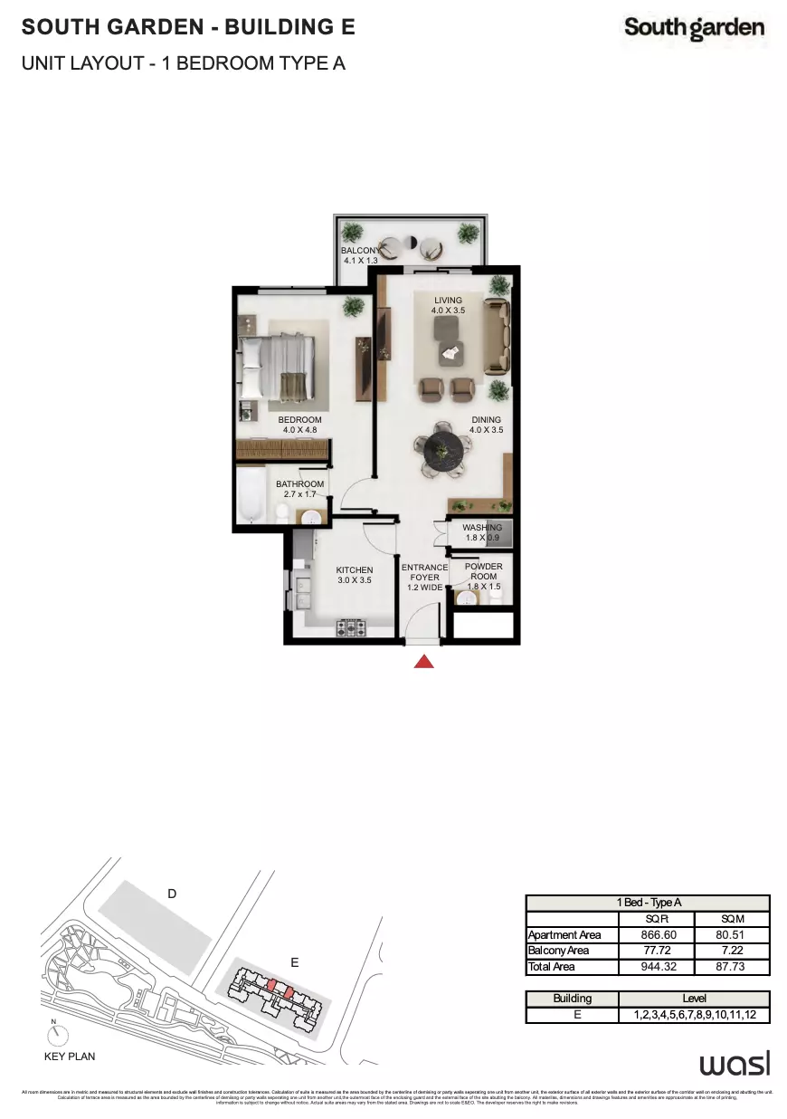 Unit floor plan image