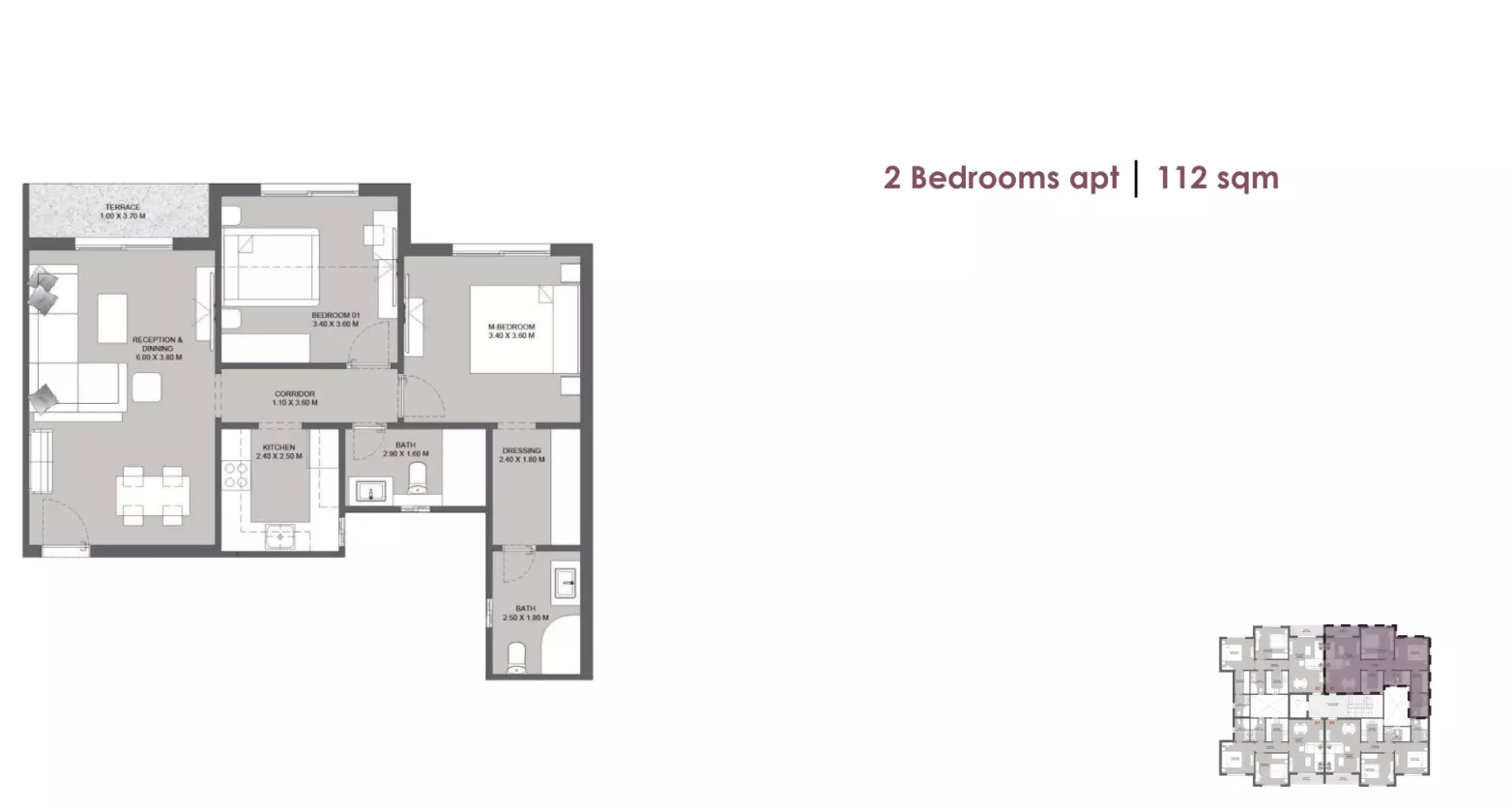 صورة مخطط ارضية الوحدة