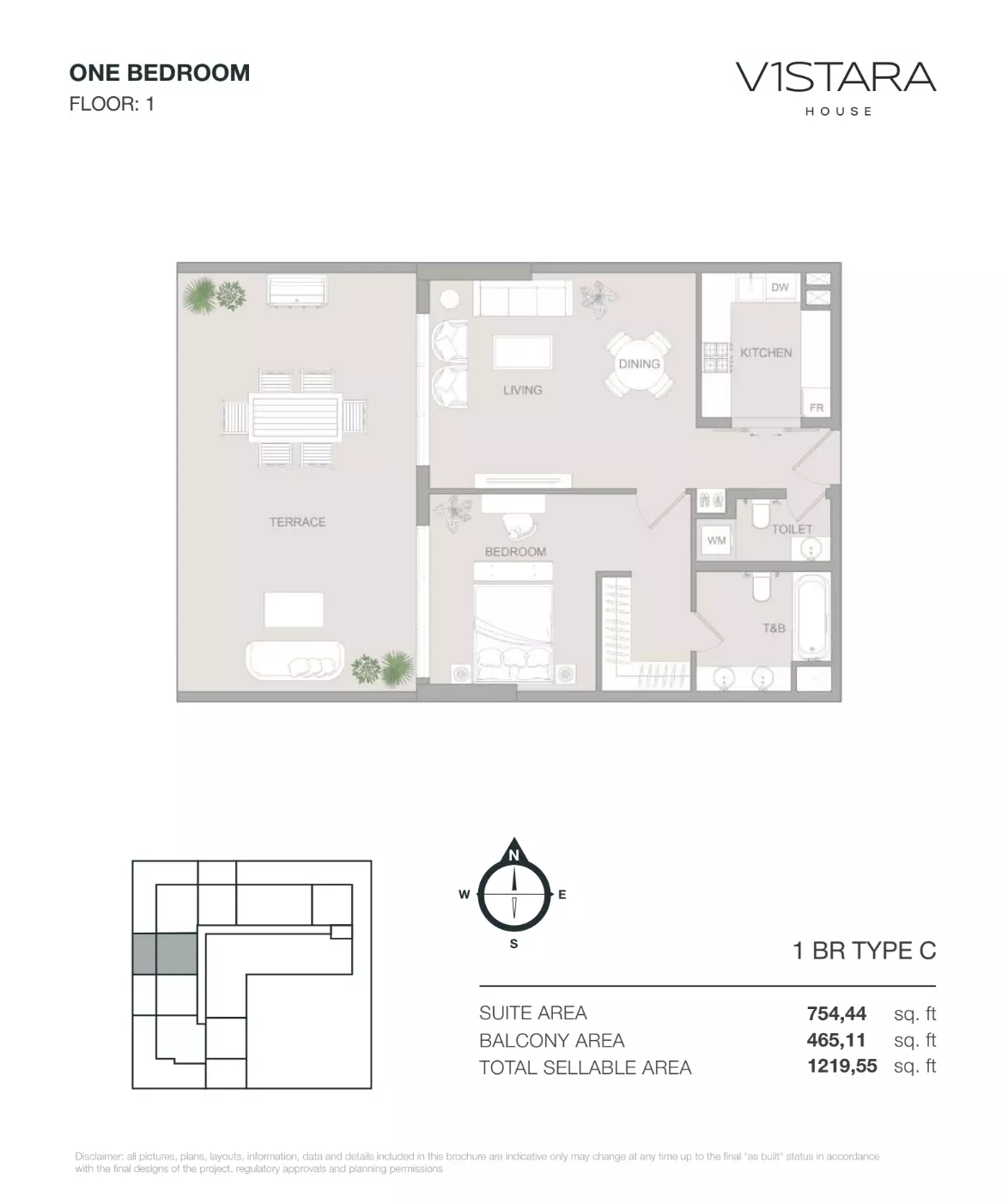 Unit floor plan image