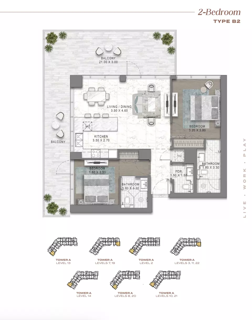 Unit floor plan image