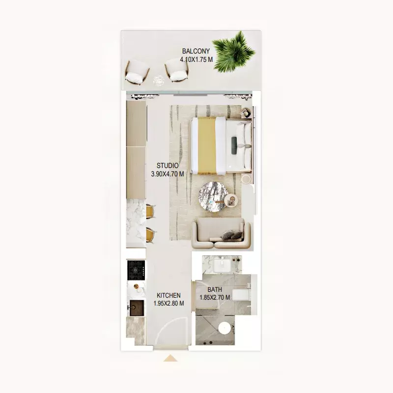Unit floor plan image