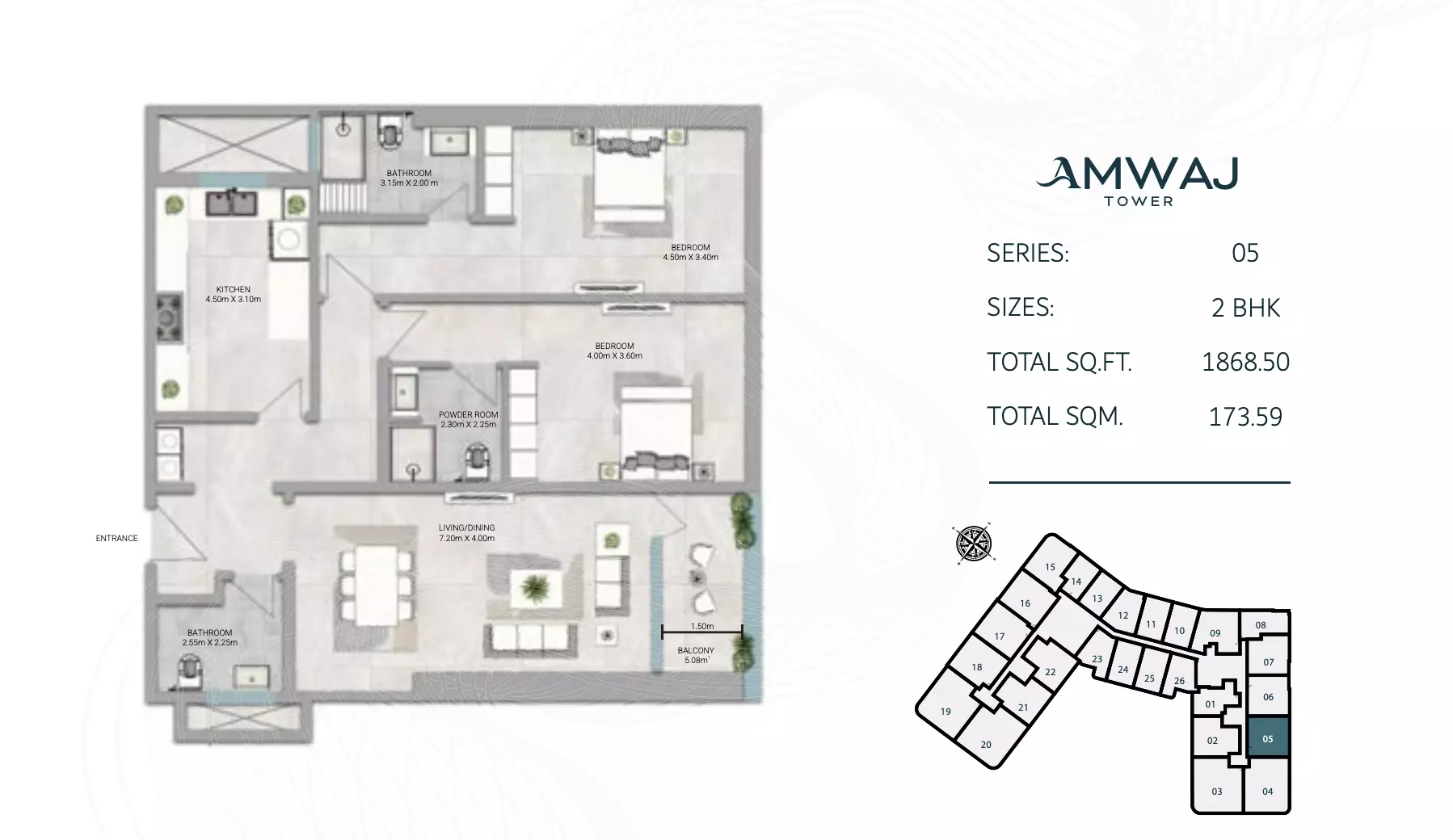 Unit floor plan image