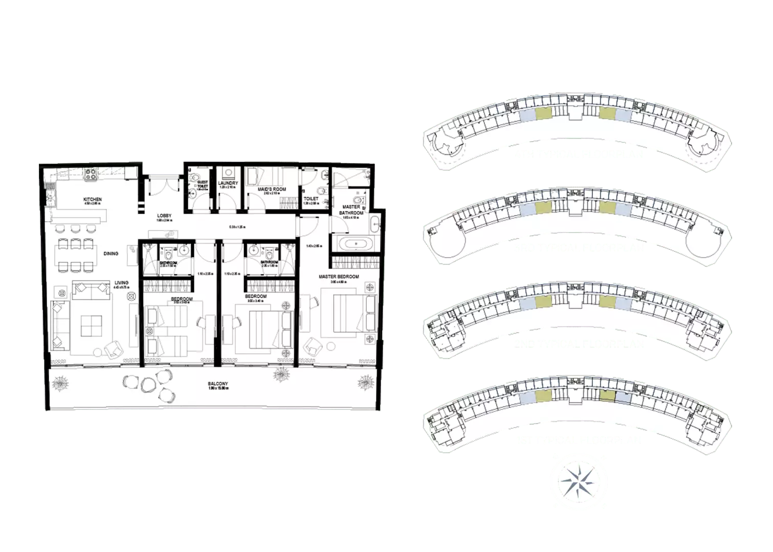 Unit floor plan image