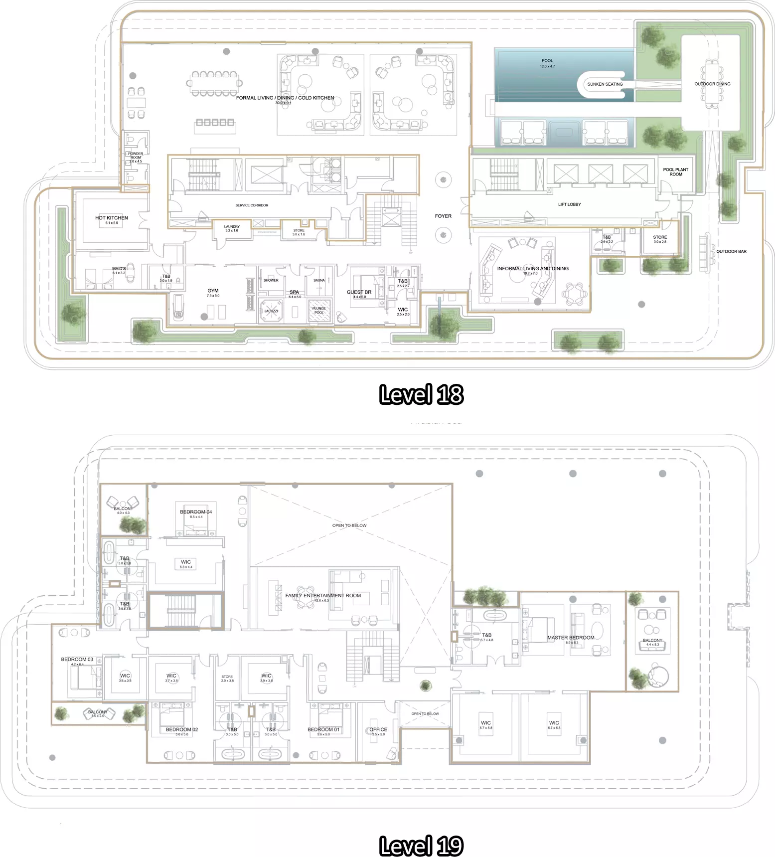 Serenia Living - Type A Floor Plan