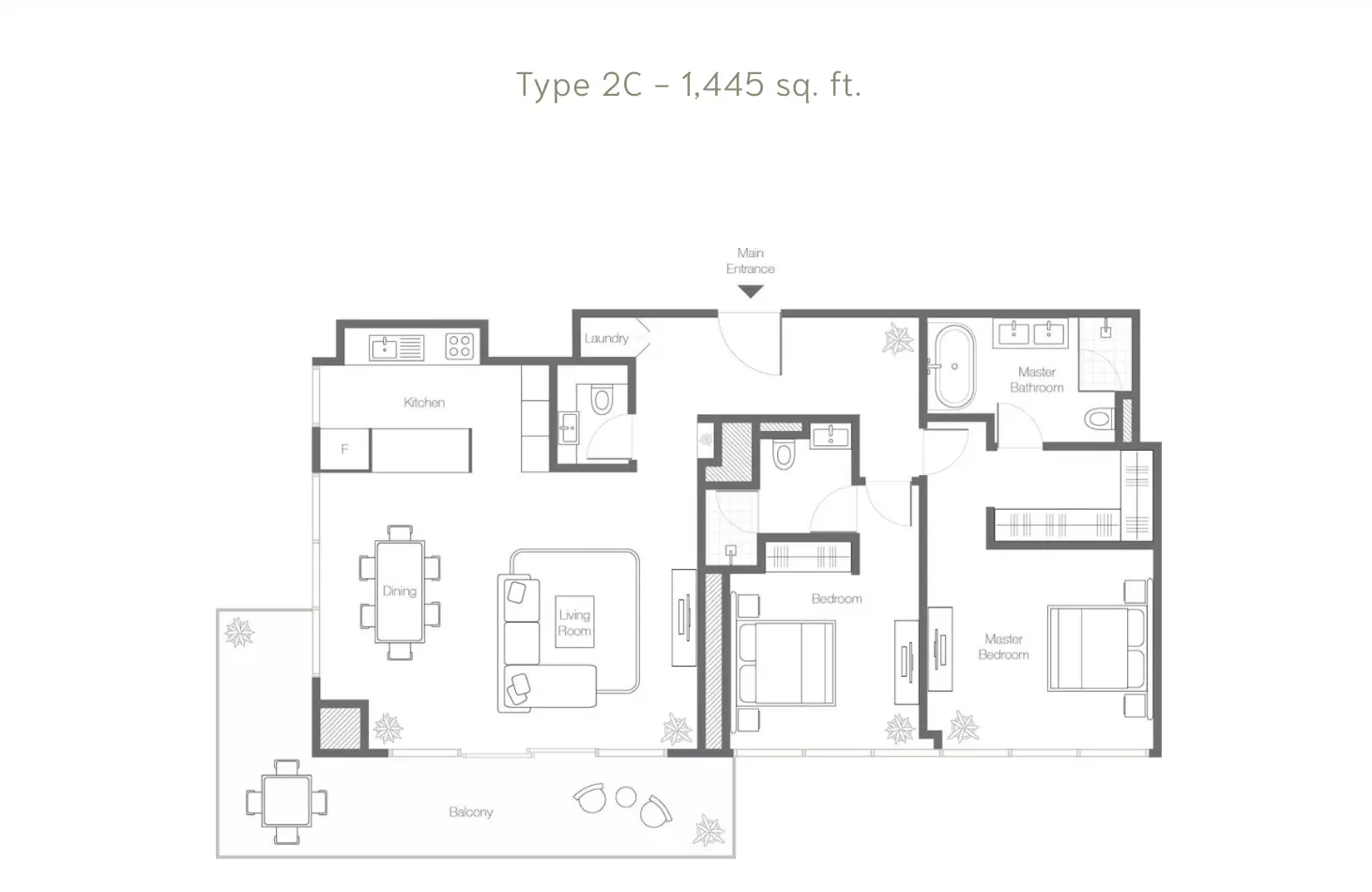 Unit floor plan image