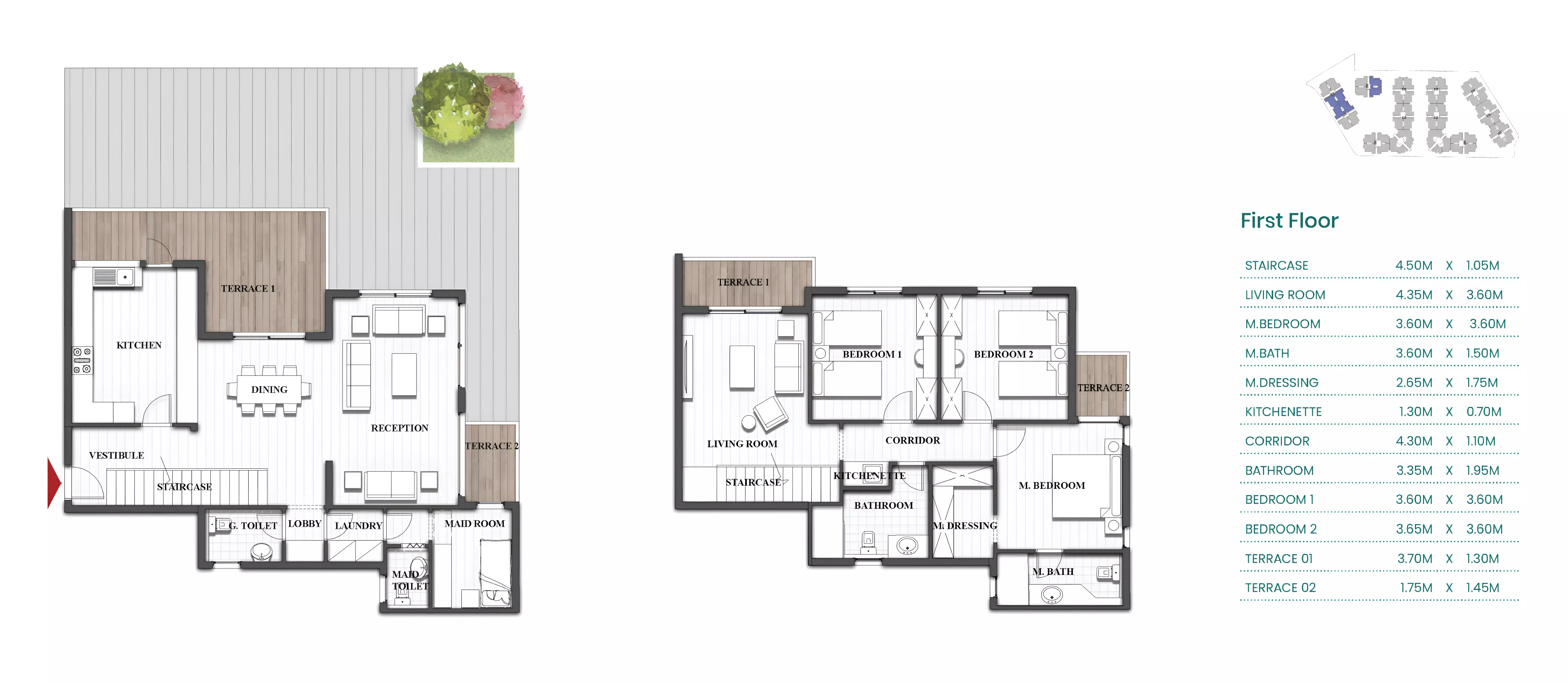 Unit floor plan image