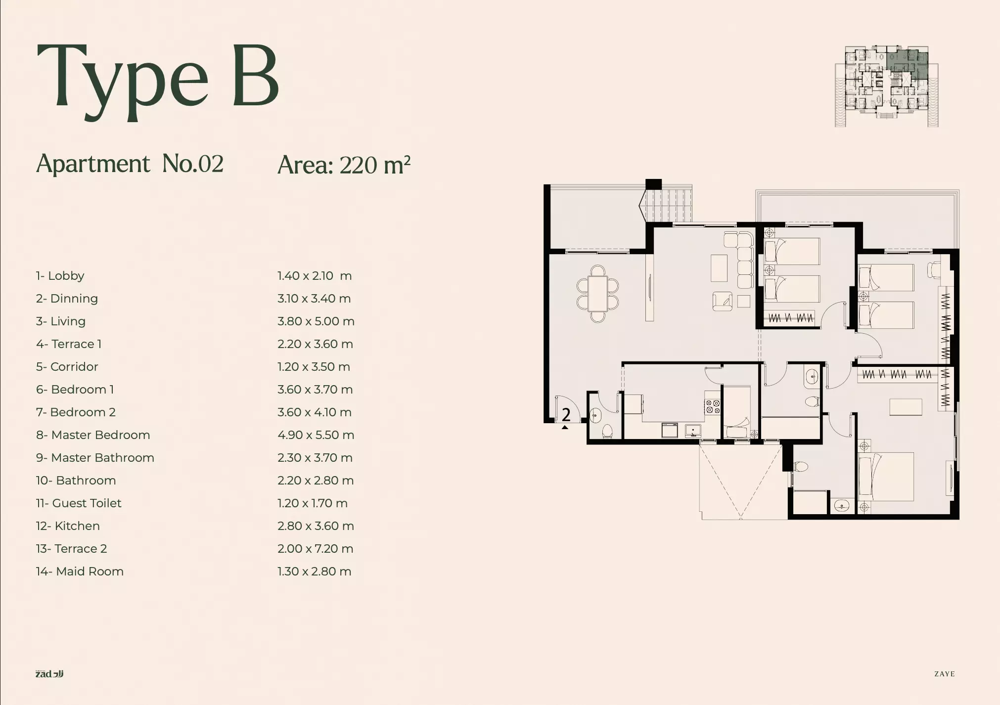 Unit floor plan image