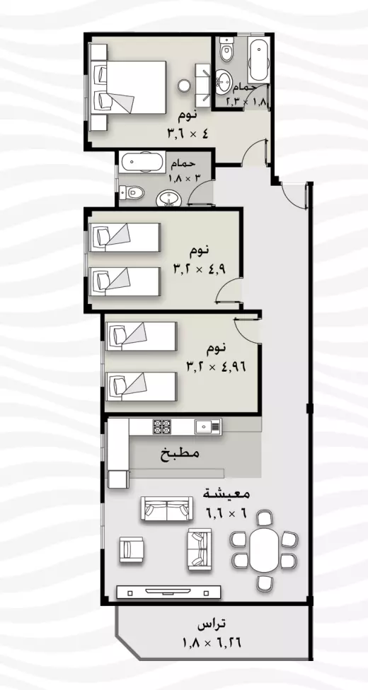 Unit floor plan image