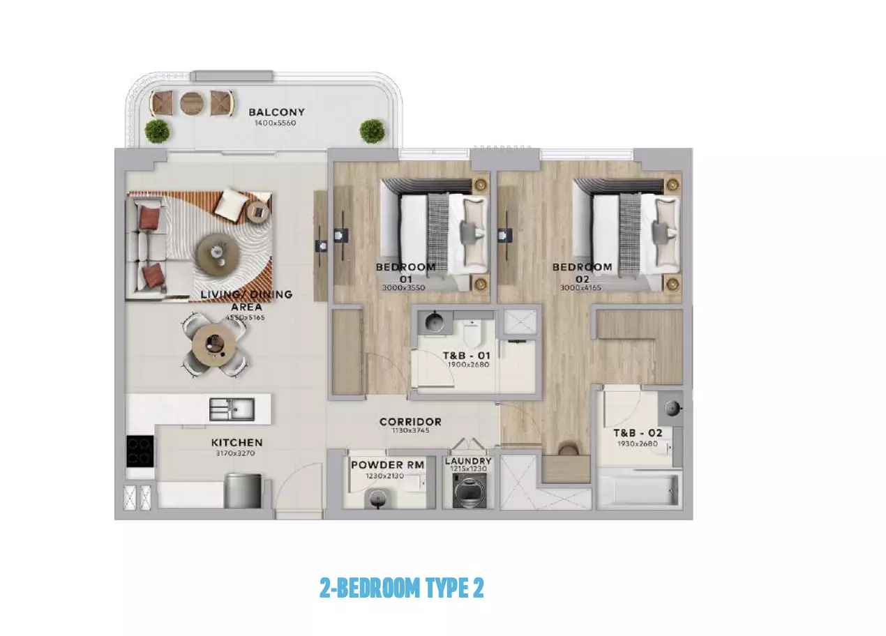Unit floor plan image