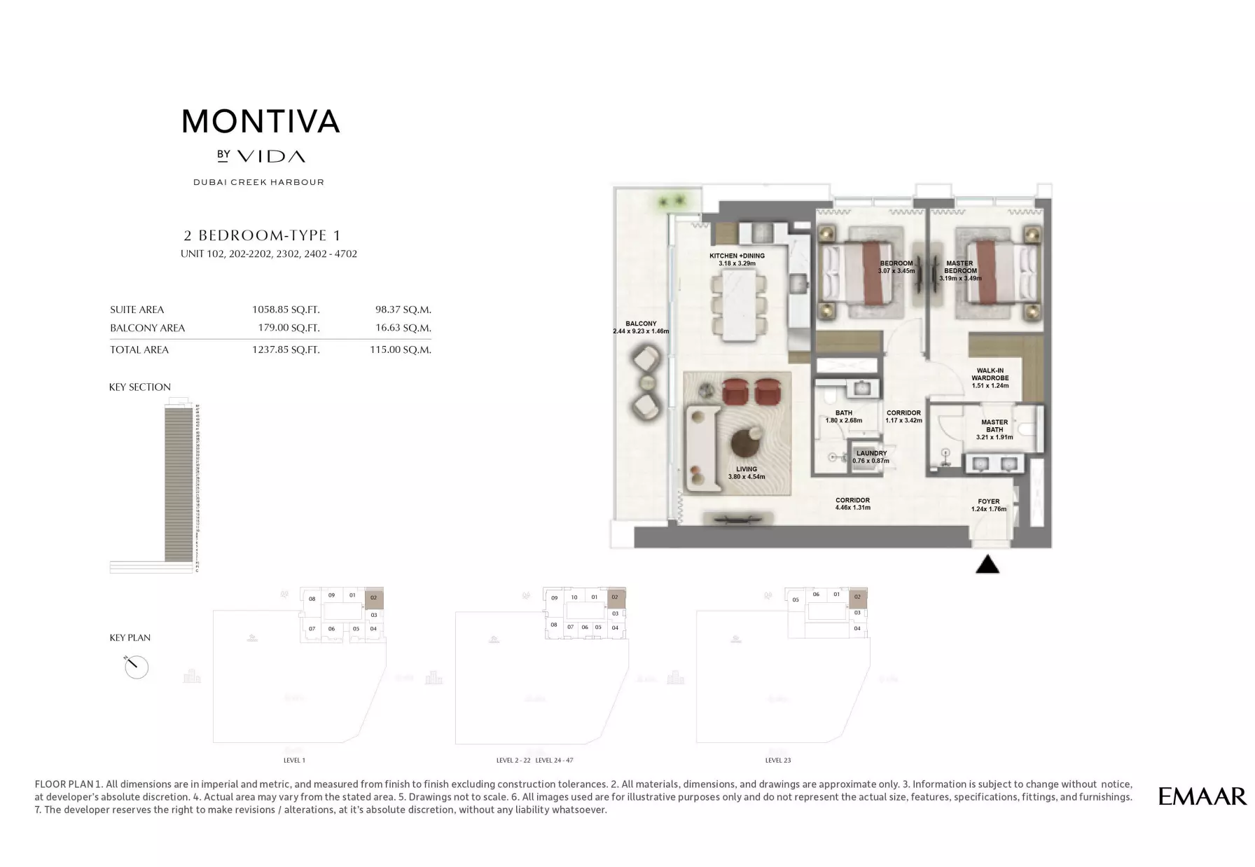 Unit floor plan image