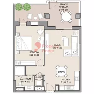 Asayel Type A, 1 bed