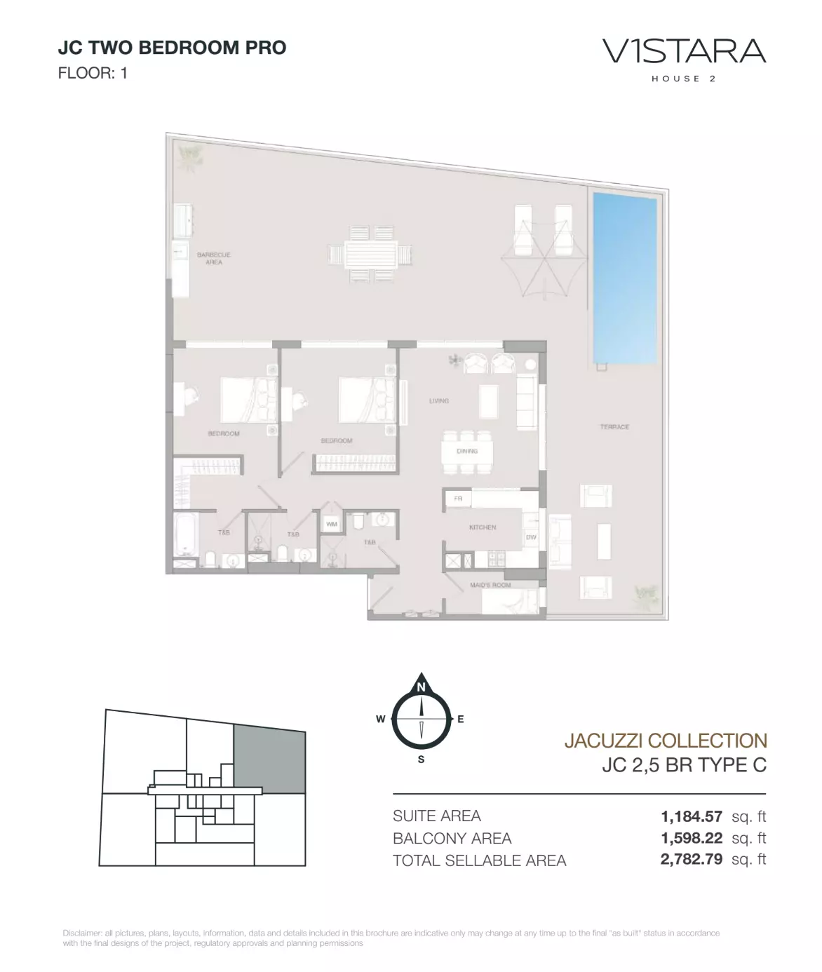 Unit floor plan image