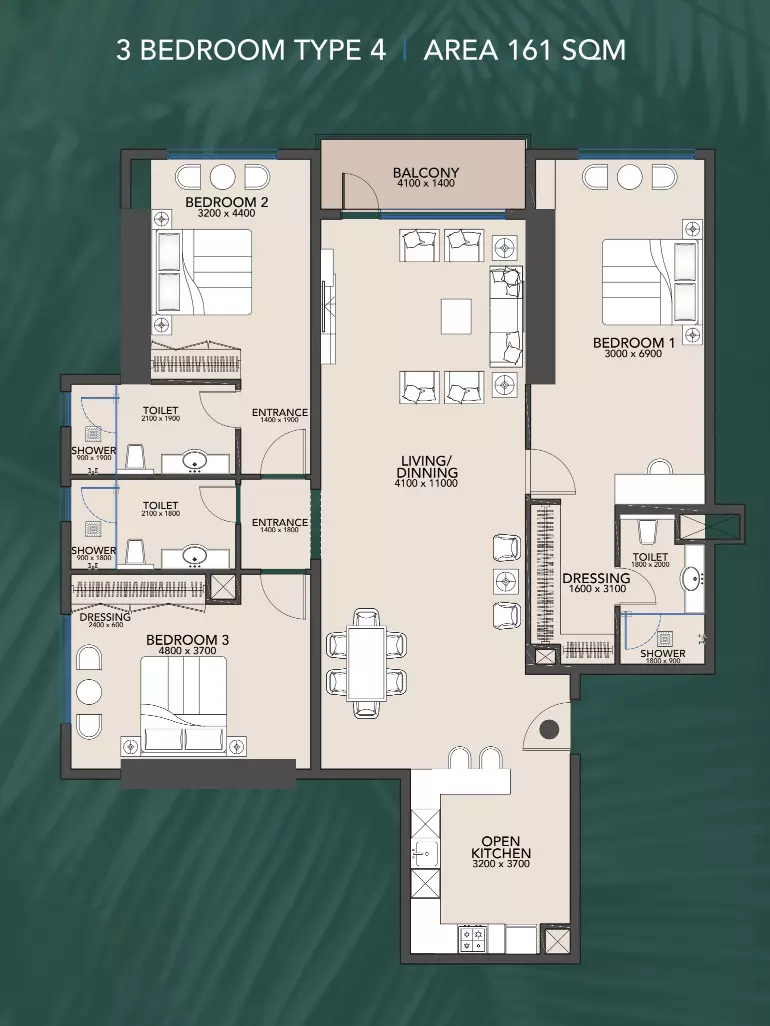 Unit floor plan image