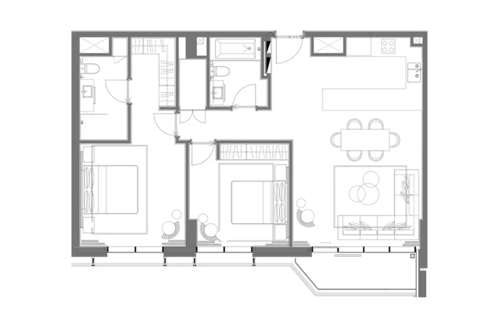 Unit floor plan image