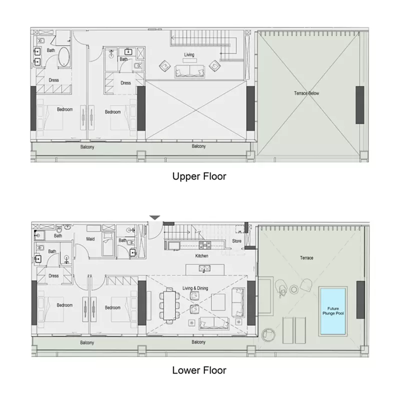 Unit floor plan image