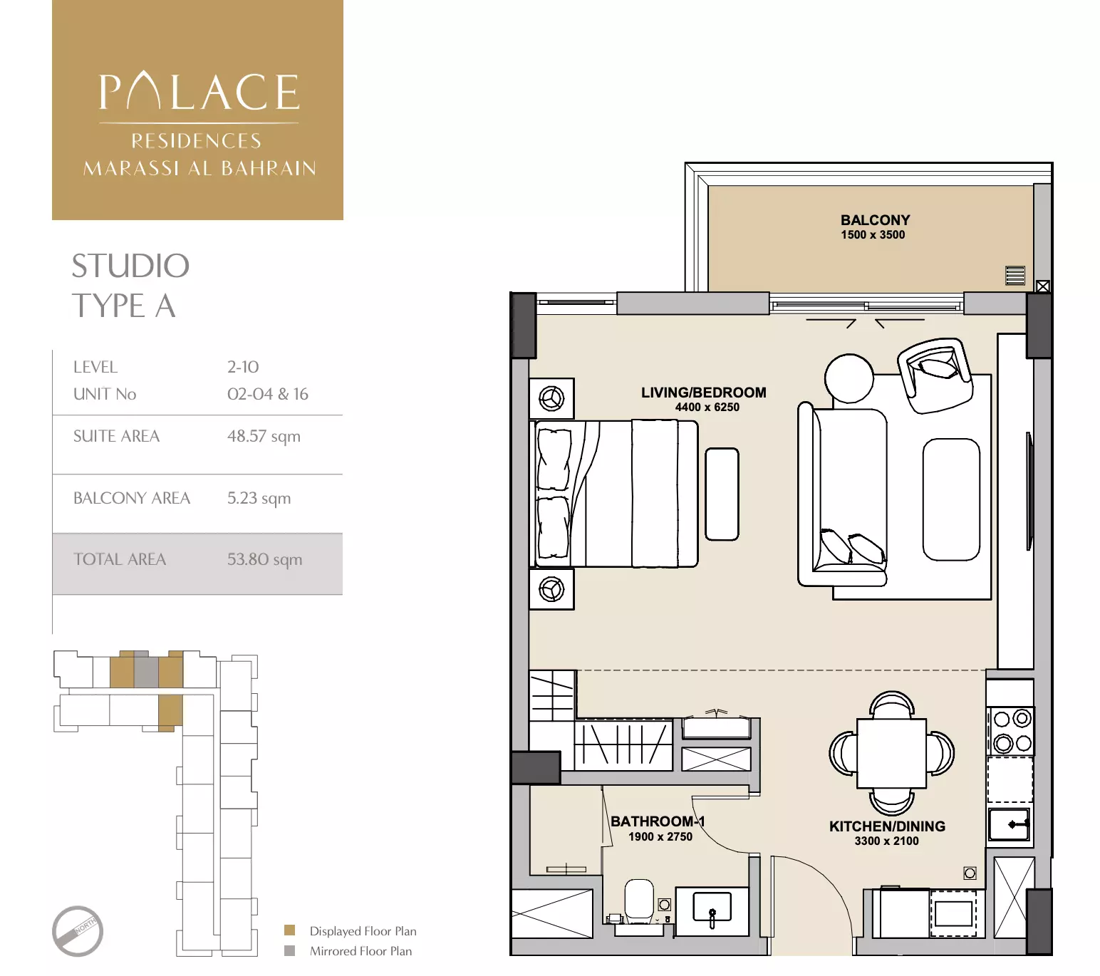 Unit floor plan image