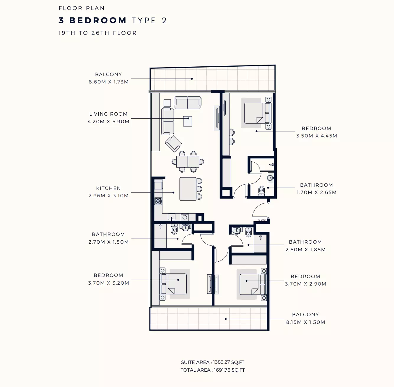 Unit floor plan image