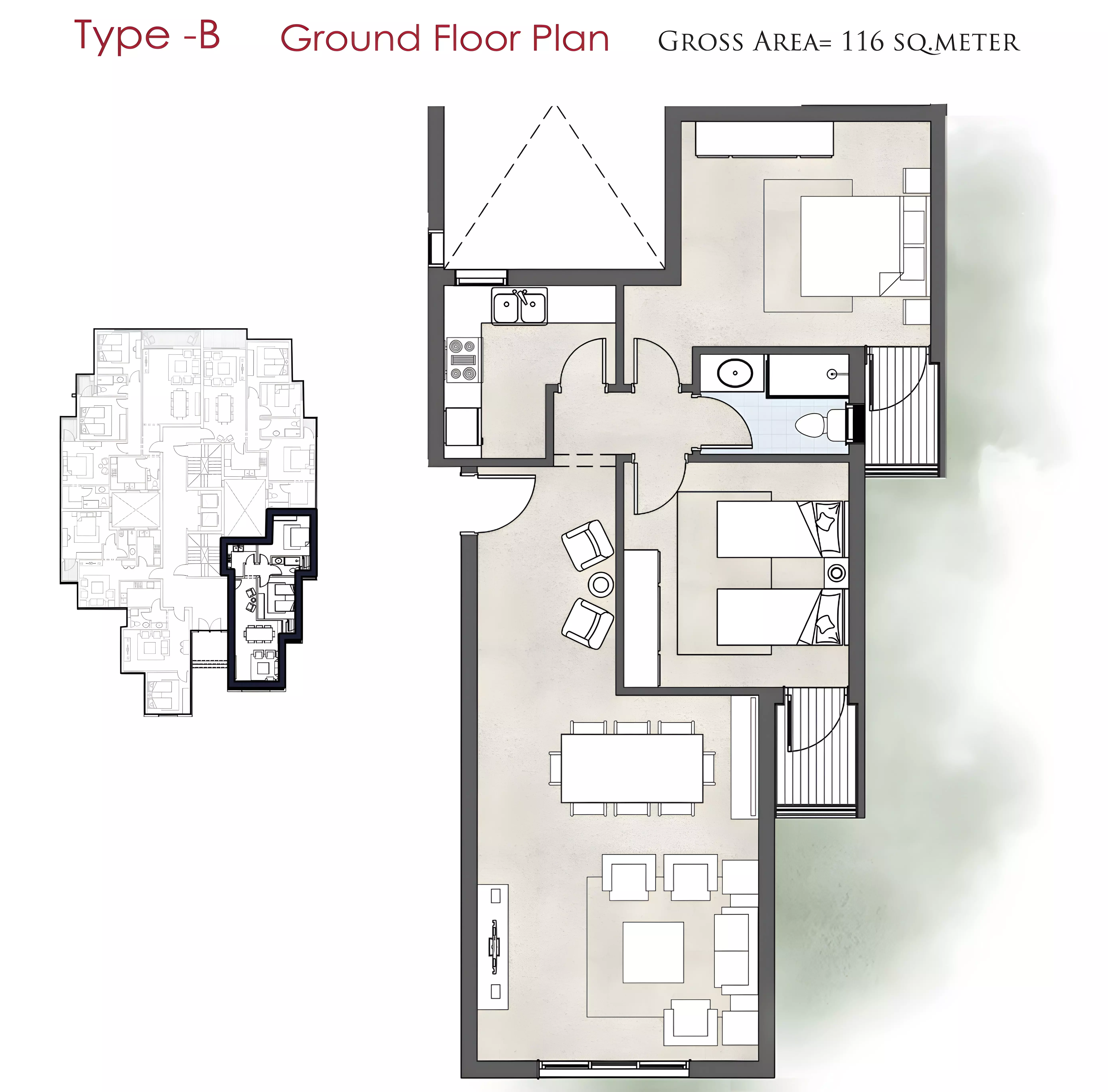 Unit floor plan image