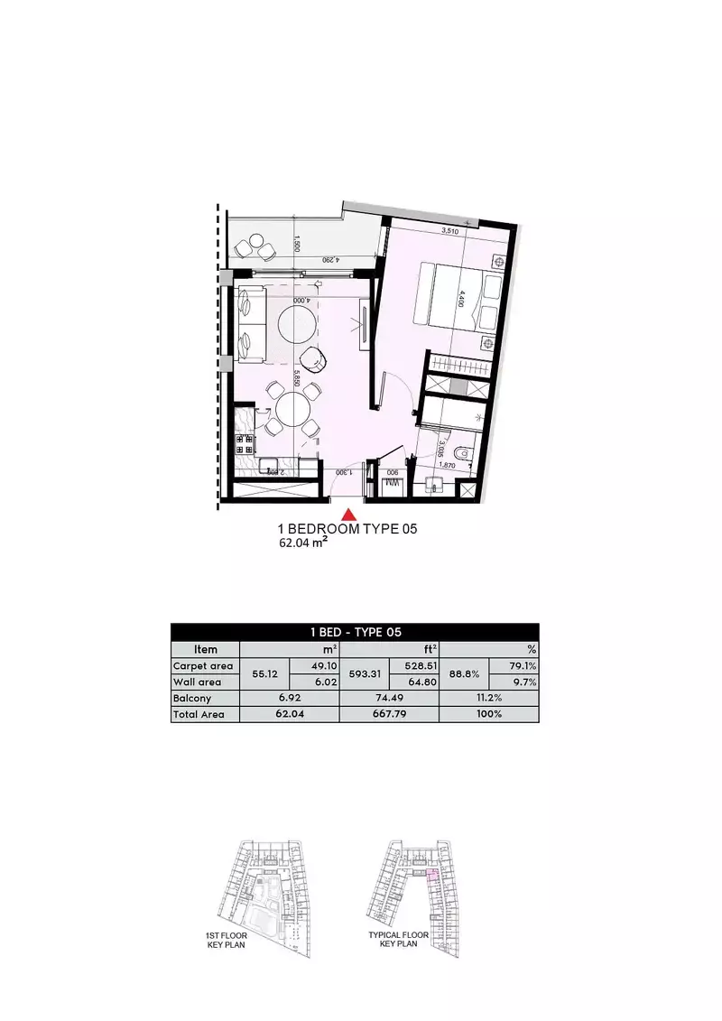 Unit floor plan image