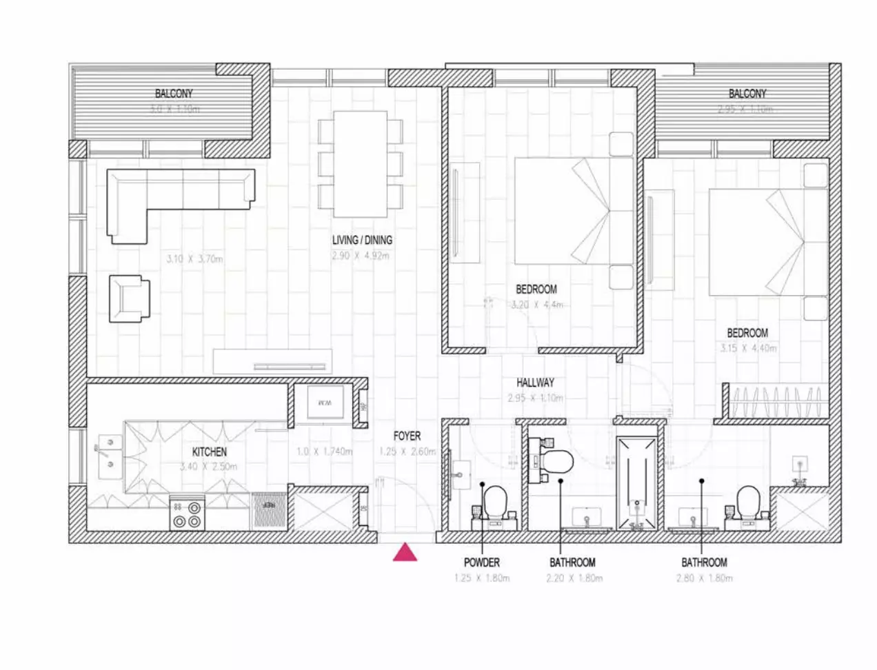 Unit floor plan image